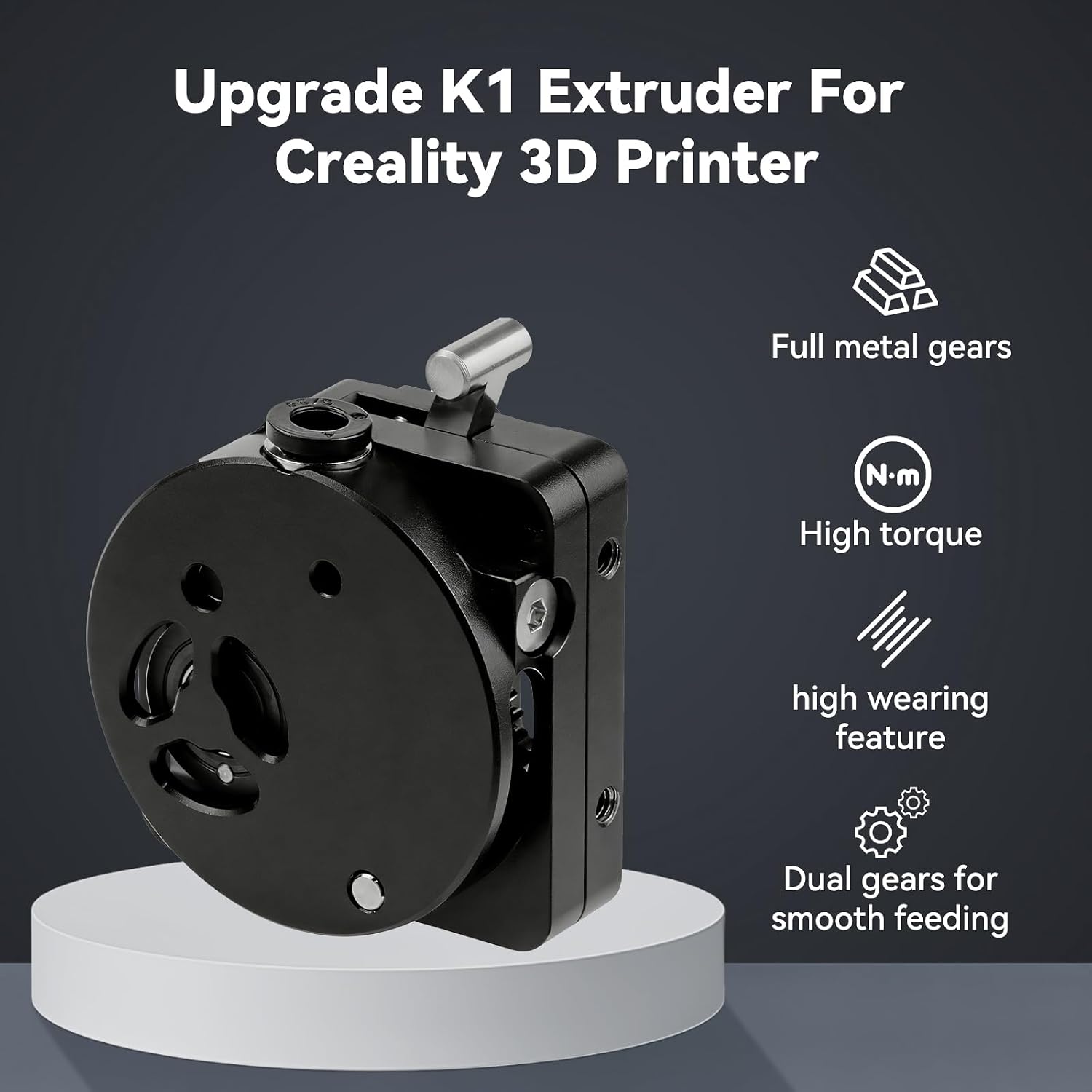 K1/K1 Max/K1C/K1 SE Ekstrüder, - Direct Drive Dual Gear Extruder High Speed incelemesi ve fiyatı